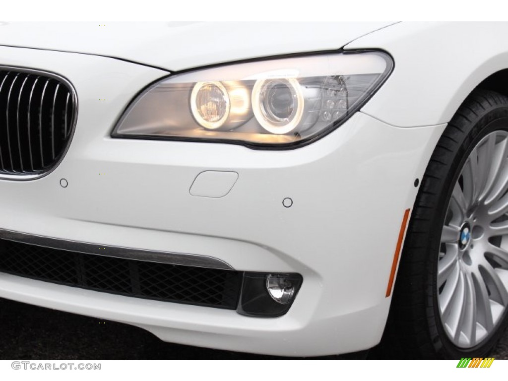 2012 7 Series 750i xDrive Sedan - Alpine White / Black photo #30