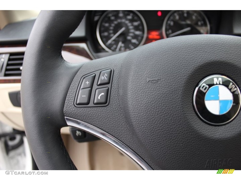 2012 3 Series 335i Coupe - Alpine White / Cream Beige photo #17