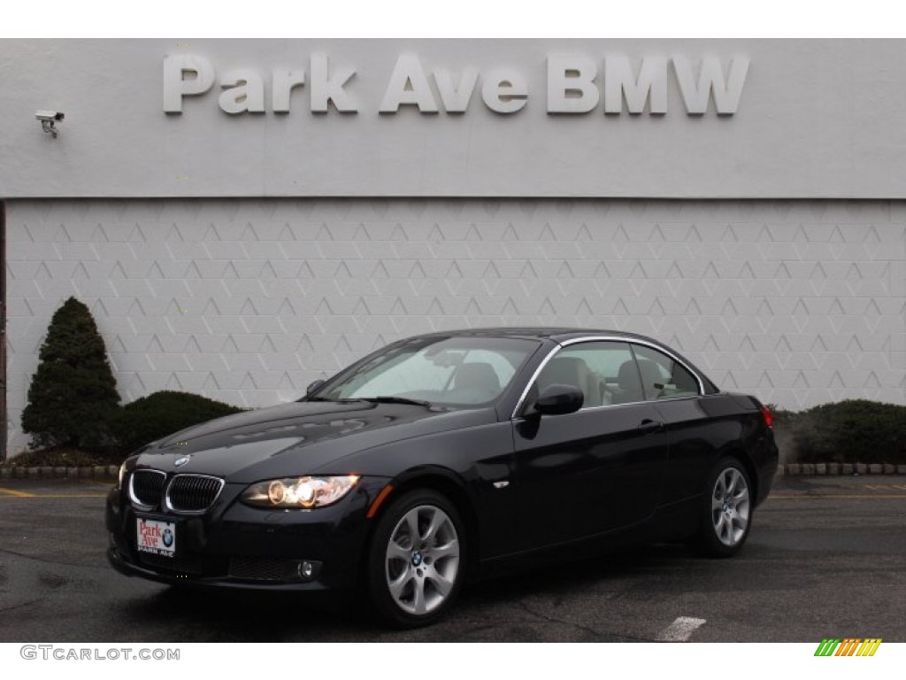 2010 3 Series 335i Convertible - Monaco Blue Metallic / Cream Beige photo #1