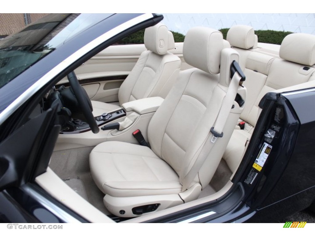 2010 3 Series 335i Convertible - Monaco Blue Metallic / Cream Beige photo #12