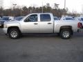 2010 Sheer Silver Metallic Chevrolet Silverado 1500 LS Crew Cab 4x4  photo #9