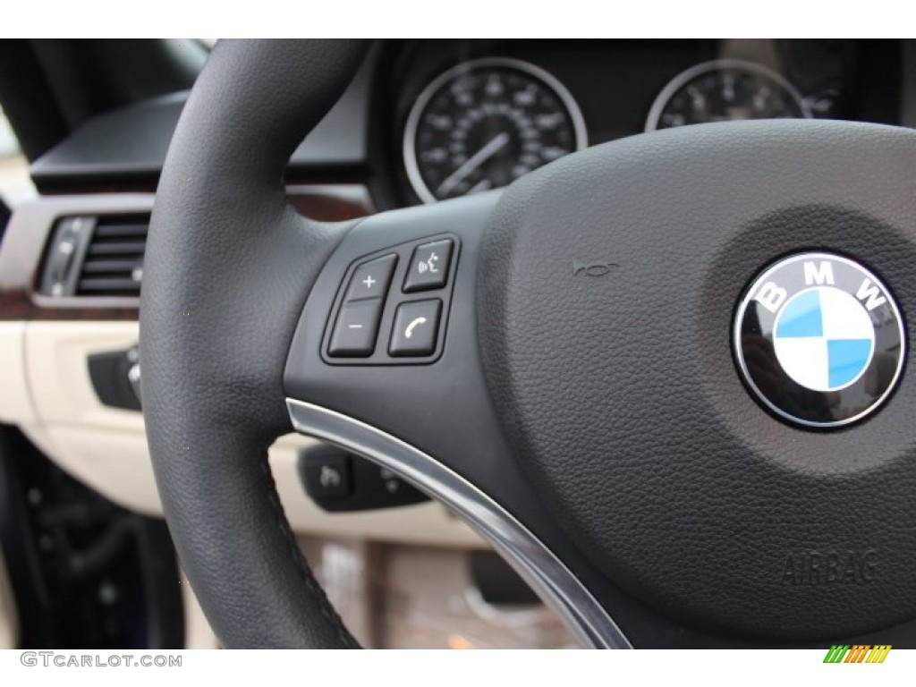 2010 3 Series 335i Convertible - Monaco Blue Metallic / Cream Beige photo #17