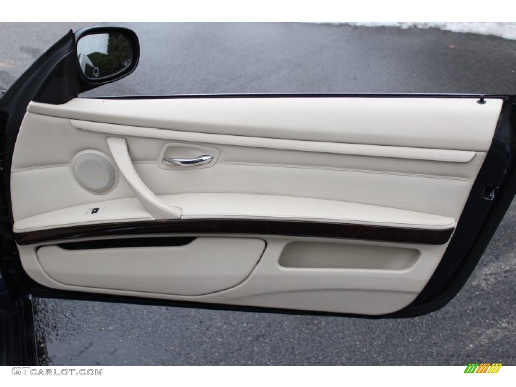 2010 3 Series 335i Convertible - Monaco Blue Metallic / Cream Beige photo #22