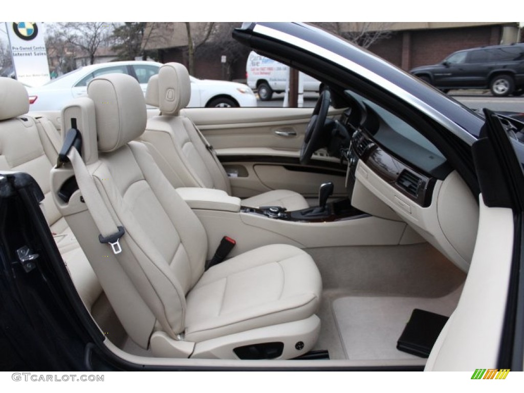 2010 3 Series 335i Convertible - Monaco Blue Metallic / Cream Beige photo #25
