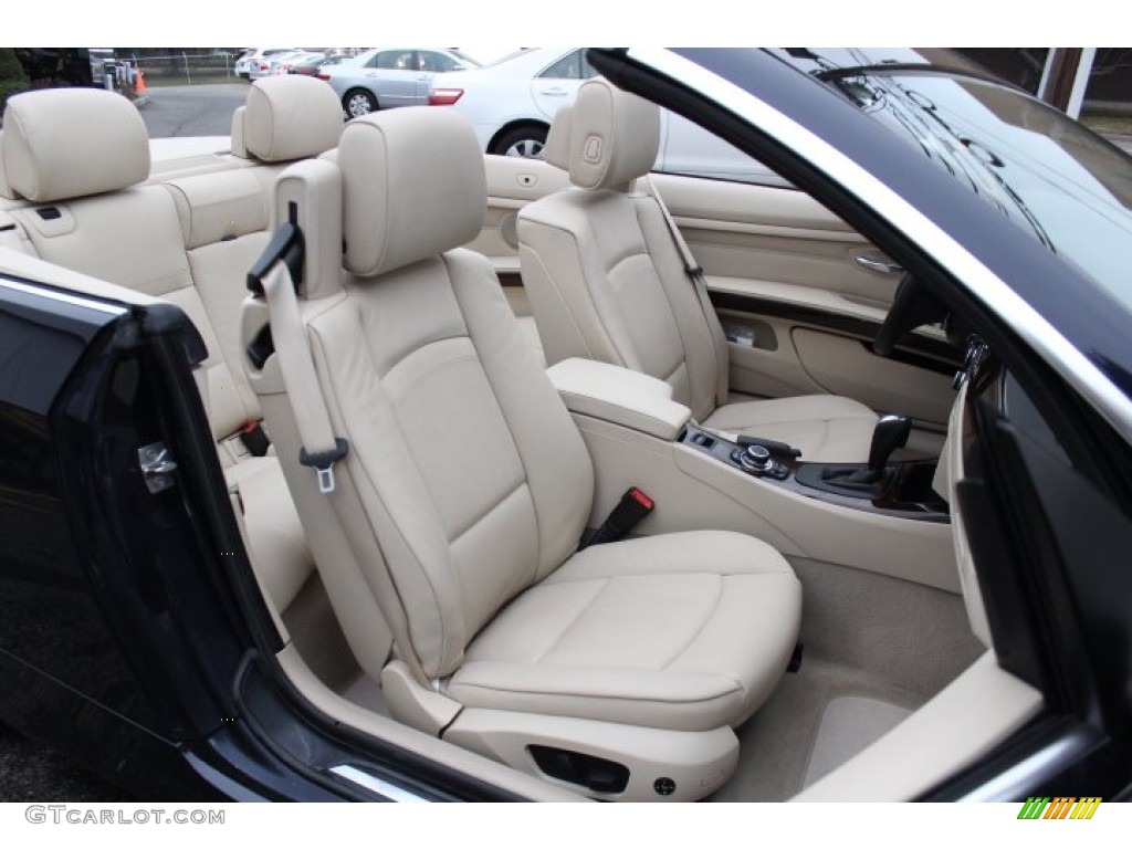 2010 3 Series 335i Convertible - Monaco Blue Metallic / Cream Beige photo #26