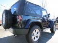 2013 True Blue Pearl Jeep Wrangler Sahara 4x4  photo #3