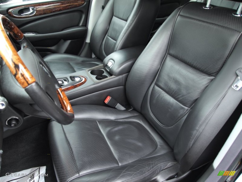 2009 Jaguar XJ Vanden Plas Front Seat Photo #76643544