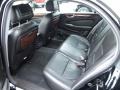 2009 Jaguar XJ Charcoal/Charcoal Interior Rear Seat Photo