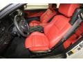 Coral Red/Black Dakota Leather Interior Photo for 2010 BMW 3 Series #76643841