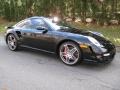 Black 2009 Porsche 911 Turbo Coupe Exterior