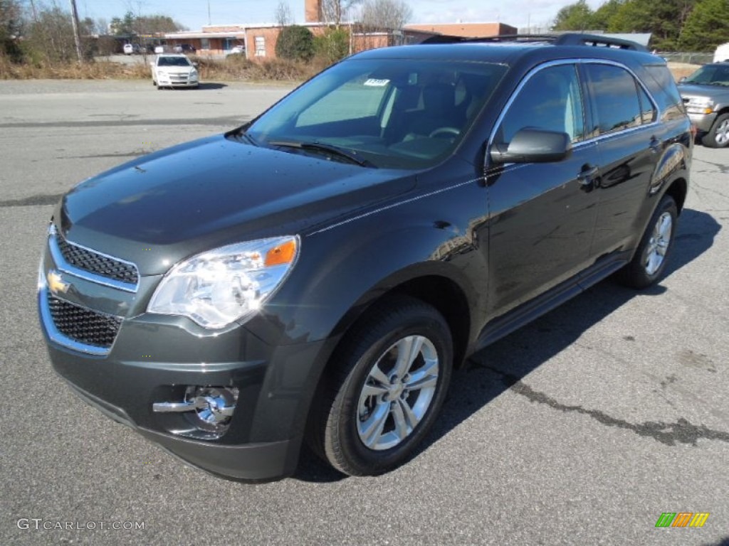 2013 Equinox LT - Ashen Gray Metallic / Jet Black photo #2