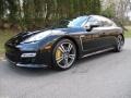 Black 2012 Porsche Panamera Turbo S Exterior