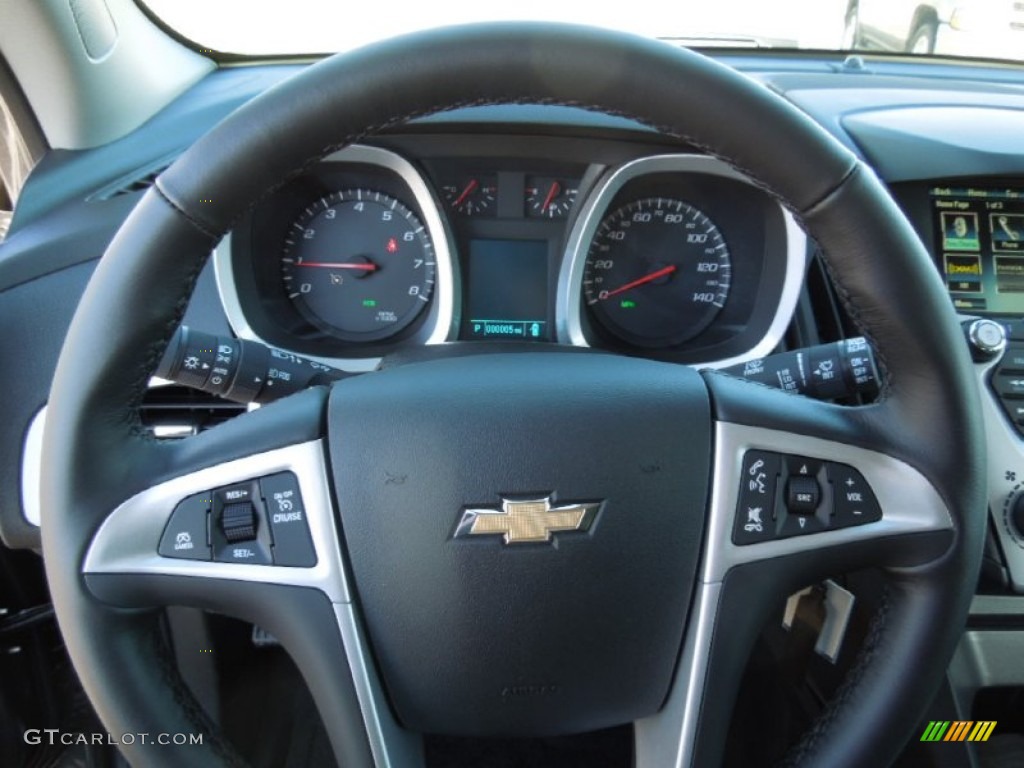 2013 Equinox LT - Ashen Gray Metallic / Jet Black photo #16