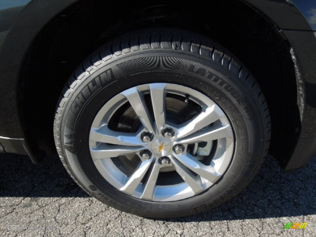 2013 Equinox LT - Ashen Gray Metallic / Jet Black photo #22