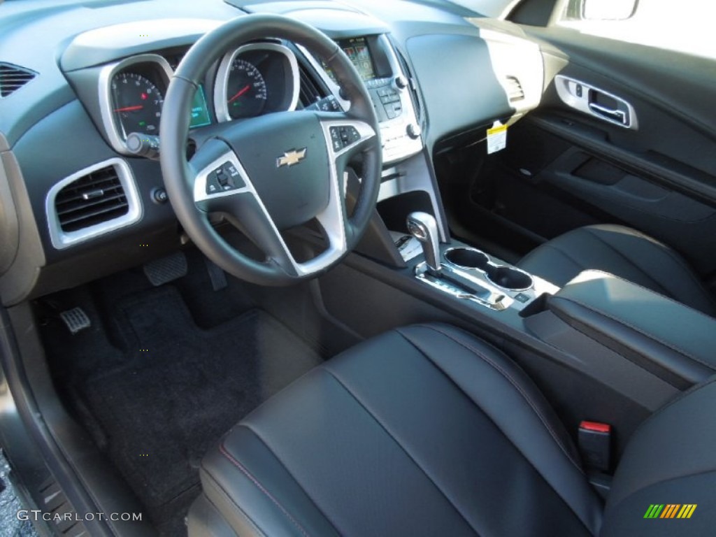 2013 Equinox LT - Ashen Gray Metallic / Jet Black photo #24