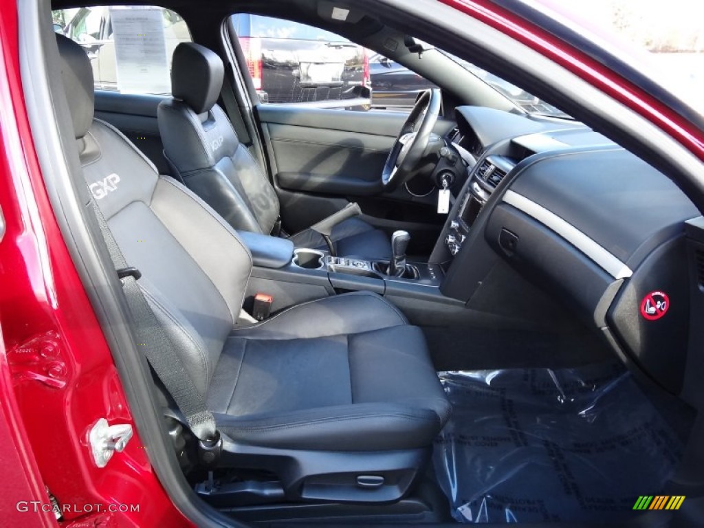 Onyx Interior 2009 Pontiac G8 GXP Photo #76646014