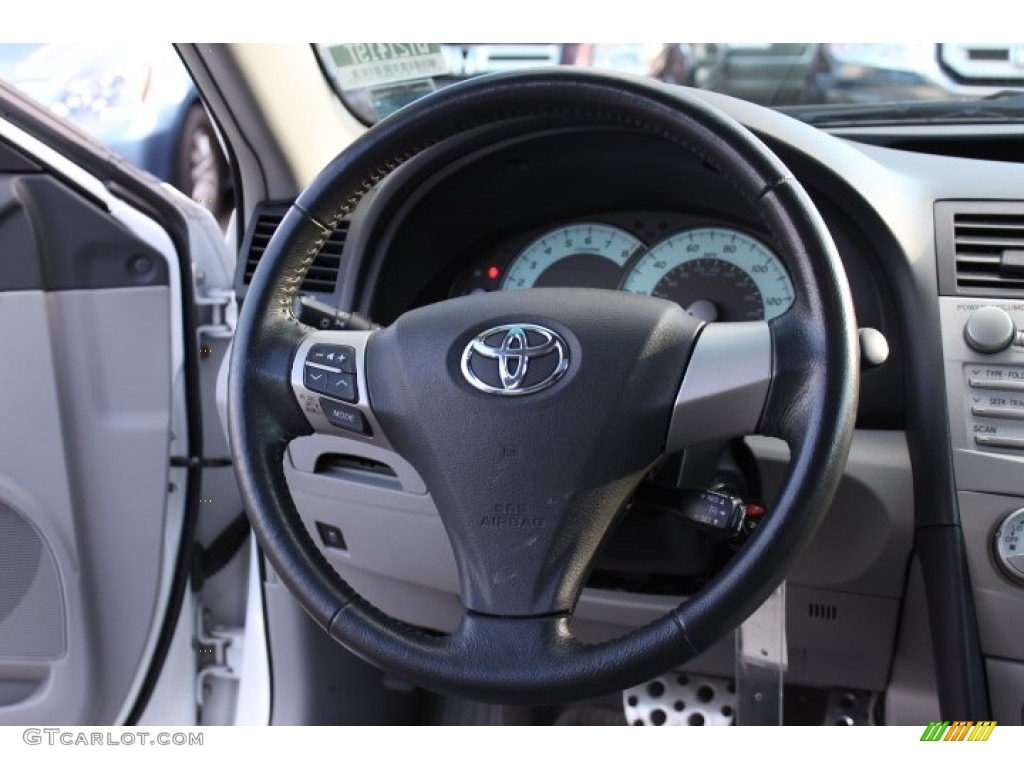 2010 Toyota Camry Standard Camry Model Ash Gray Steering Wheel Photo #76646093