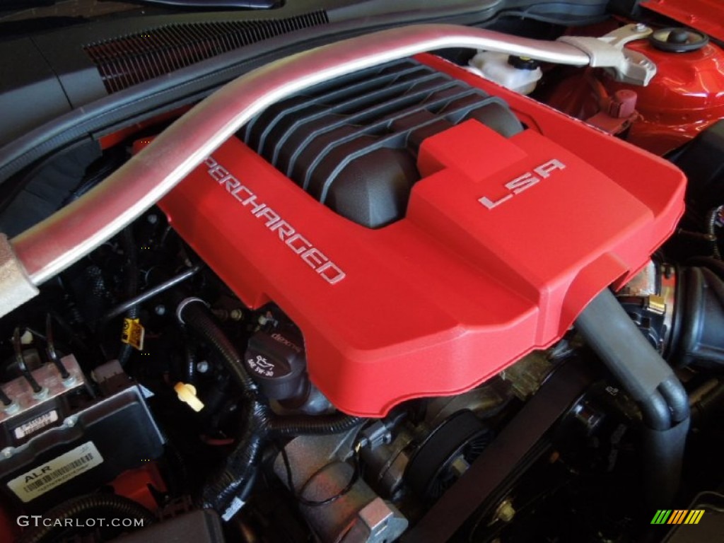 2013 Chevrolet Camaro ZL1 6.2 Liter Eaton Supercharged OHV 16-Valve LSA V8 Engine Photo #76646259