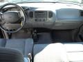 Medium Graphite 2001 Ford F150 XL Sport SuperCab 4x4 Dashboard