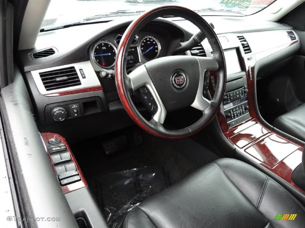 Ebony Interior 2010 Cadillac Escalade ESV AWD Photo #76646666