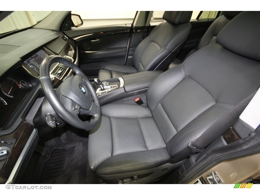 2010 BMW 5 Series 550i Gran Turismo Front Seat Photo #76646694