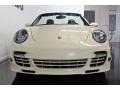 2009 Cream White Porsche 911 Turbo Cabriolet  photo #13