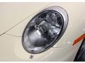 2009 Cream White Porsche 911 Turbo Cabriolet  photo #18