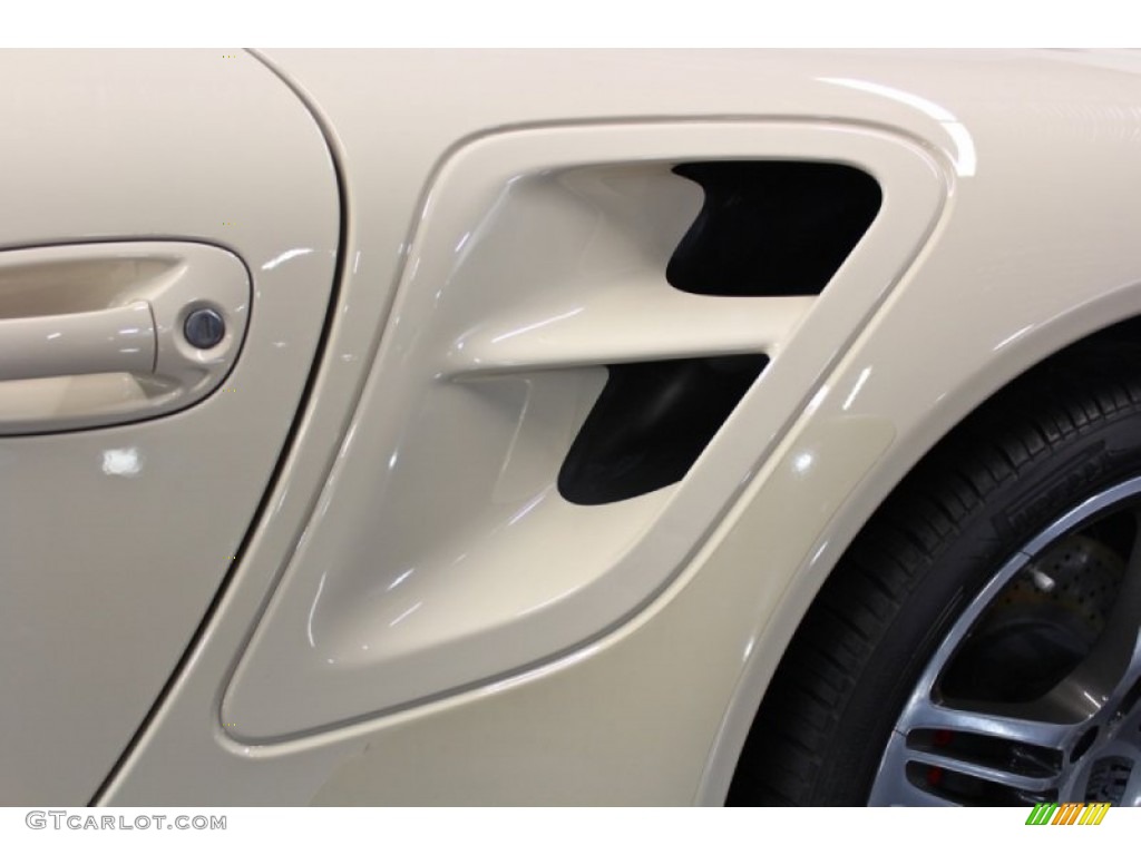 2009 911 Turbo Cabriolet - Cream White / Cocoa Brown photo #20