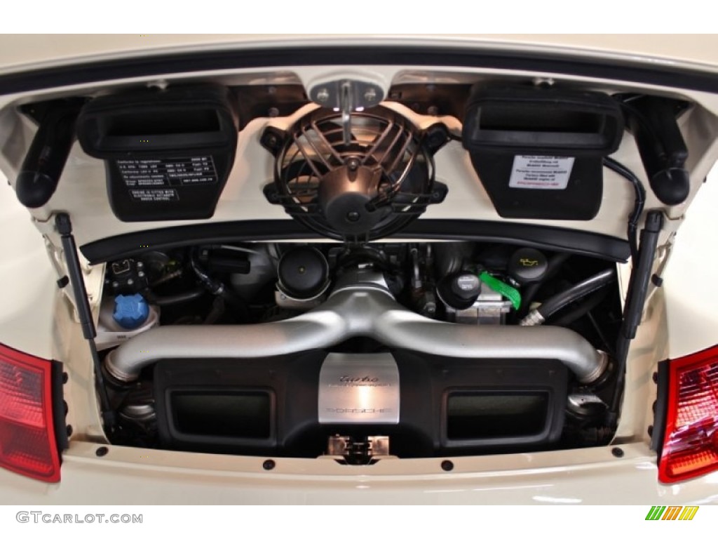 2009 Porsche 911 Turbo Cabriolet 3.6 Liter Twin-Turbocharged DOHC 24V VarioCam Flat 6 Cylinder Engine Photo #76646975