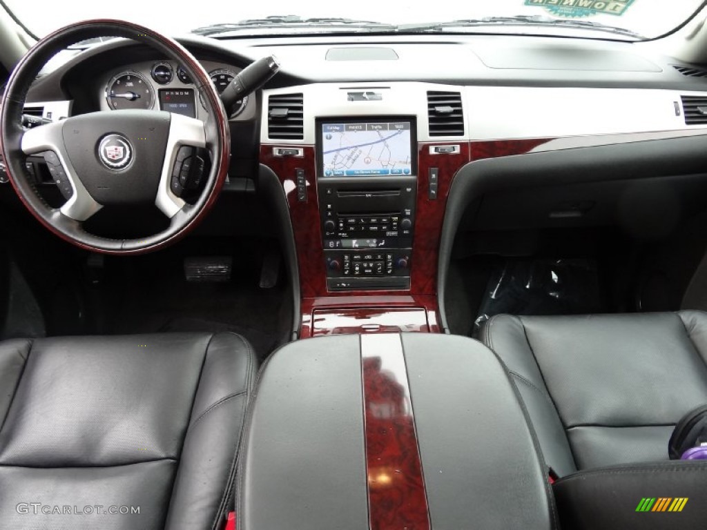 2010 Cadillac Escalade ESV AWD Ebony Dashboard Photo #76646982