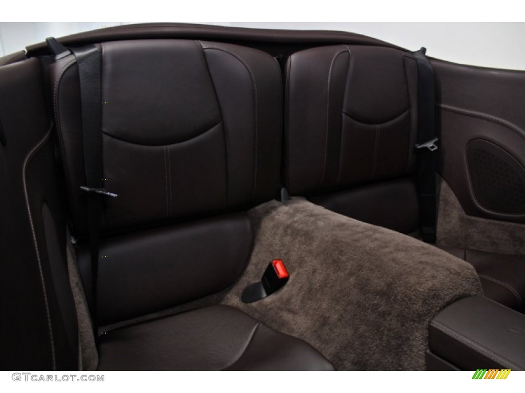 Cocoa Brown Interior 2009 Porsche 911 Turbo Cabriolet Photo #76647273