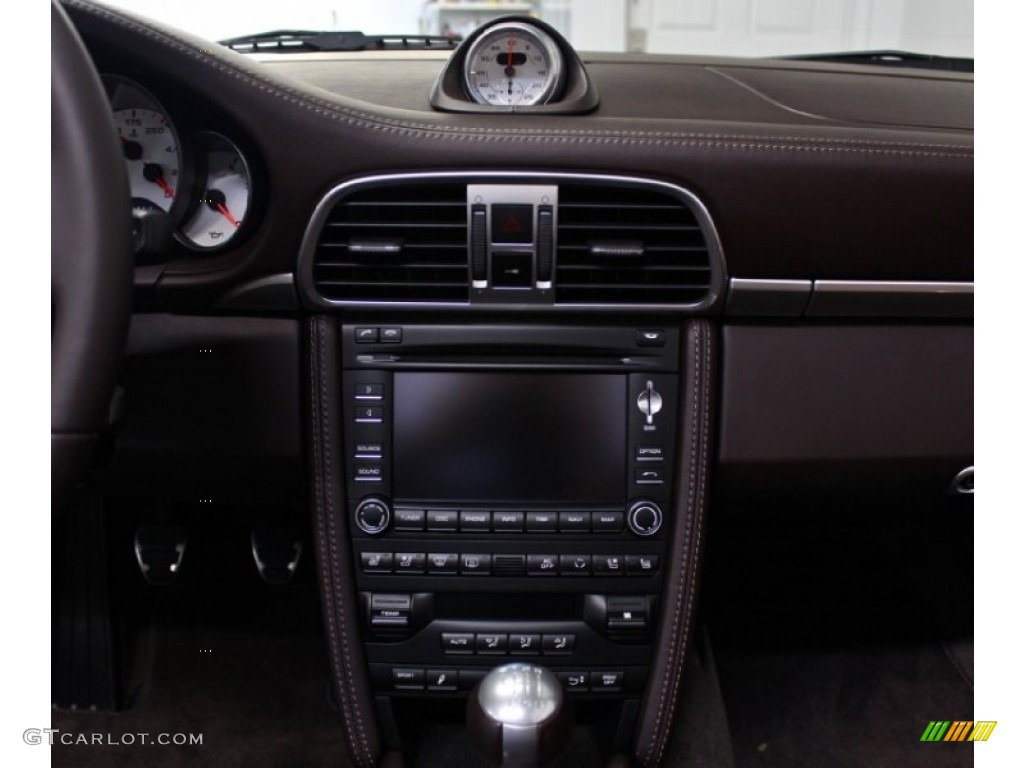 2009 911 Turbo Cabriolet - Cream White / Cocoa Brown photo #47