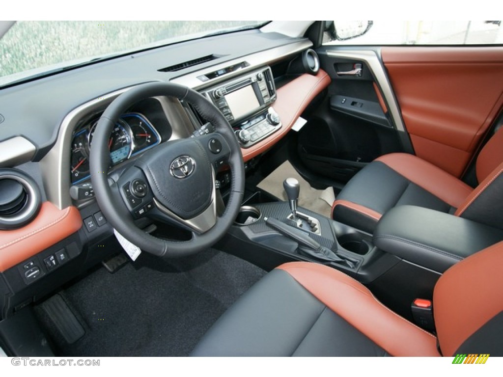 Terracotta Interior 2013 Toyota RAV4 Limited AWD Photo #76649226