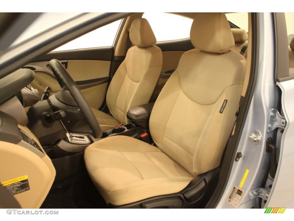 2012 Hyundai Elantra GLS Front Seat Photo #76649577