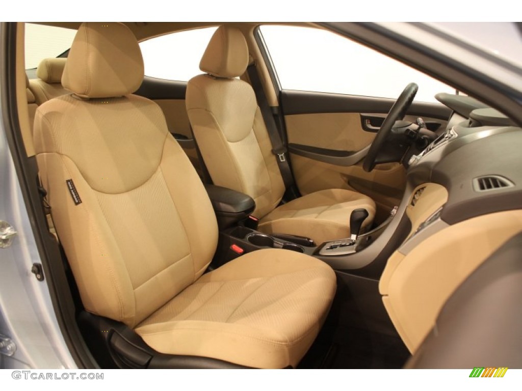 2012 Hyundai Elantra GLS Front Seat Photos