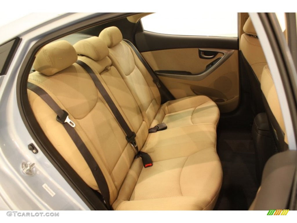 2012 Hyundai Elantra GLS Rear Seat Photo #76649739