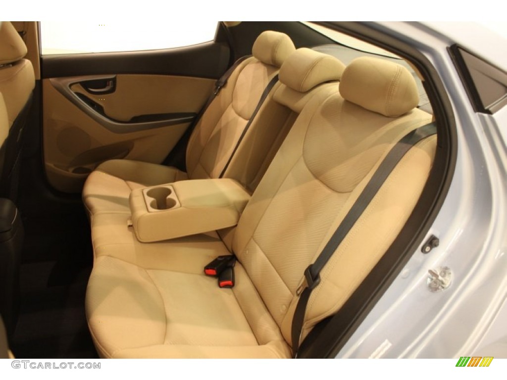 2012 Hyundai Elantra GLS Rear Seat Photo #76649787