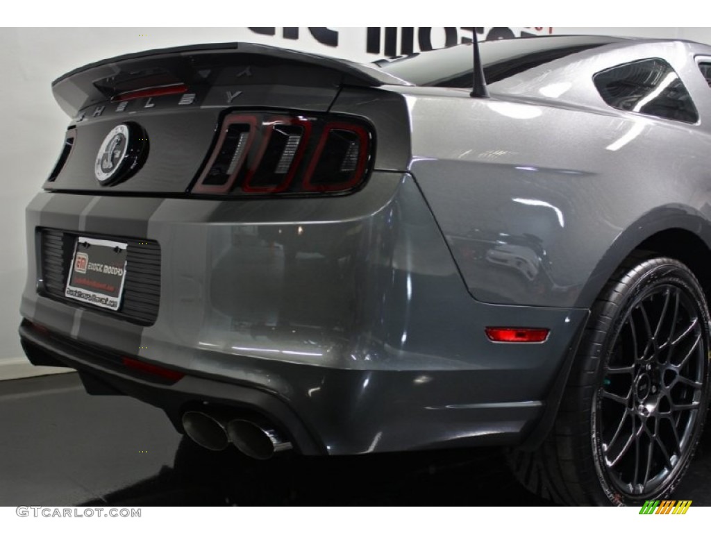 2013 Mustang Shelby GT500 SVT Performance Package Coupe - Sterling Gray Metallic / Shelby Charcoal Black/Black Accent photo #15