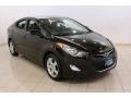 2012 Black Noir Pearl Hyundai Elantra GLS  photo #1