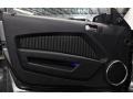 Shelby Charcoal Black/Black Accent 2013 Ford Mustang Shelby GT500 SVT Performance Package Coupe Door Panel
