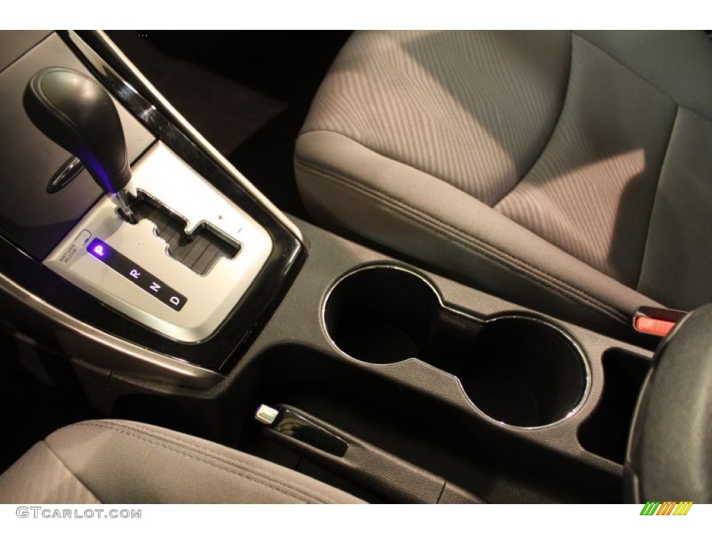2012 Elantra GLS - Black Noir Pearl / Gray photo #10