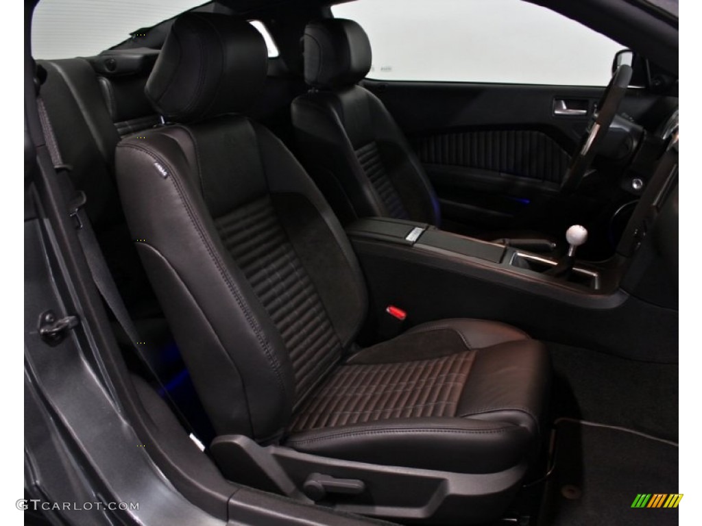 2013 Ford Mustang Shelby GT500 SVT Performance Package Coupe Front Seat Photo #76650226
