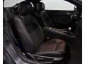 Shelby Charcoal Black/Black Accent Front Seat Photo for 2013 Ford Mustang #76650226