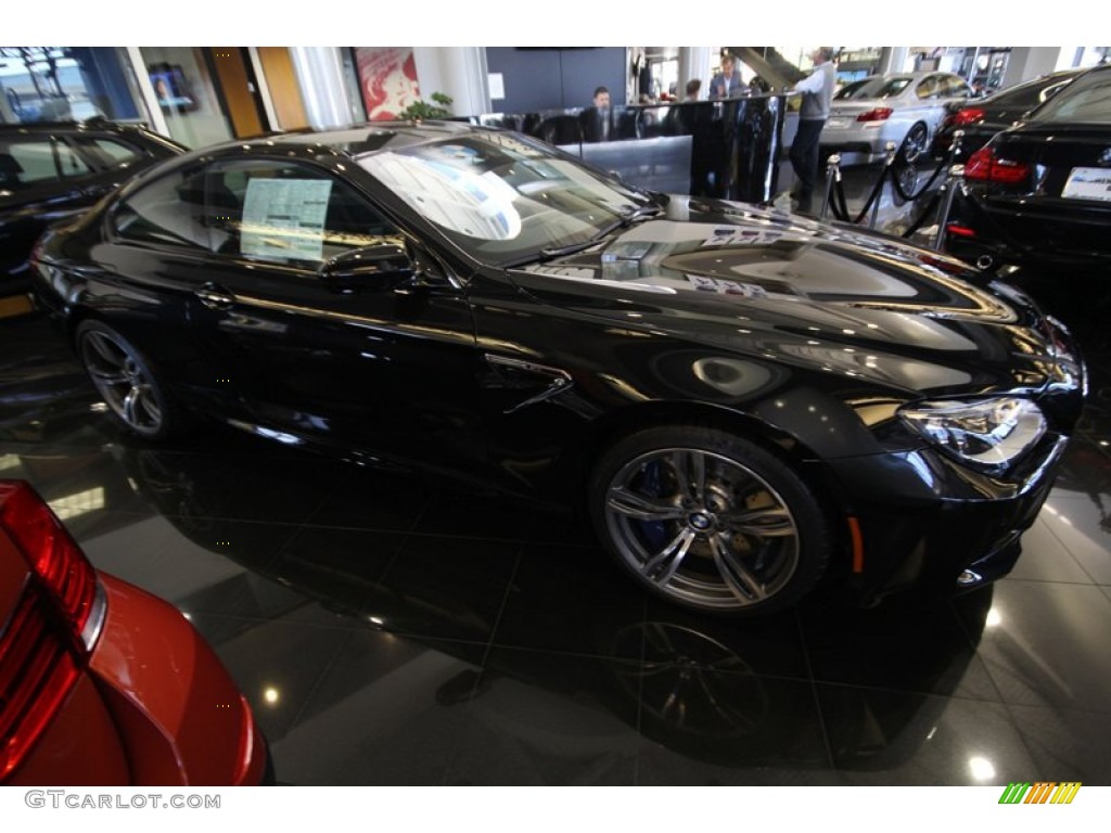2013 M6 Coupe - Black Sapphire Metallic / Black photo #2