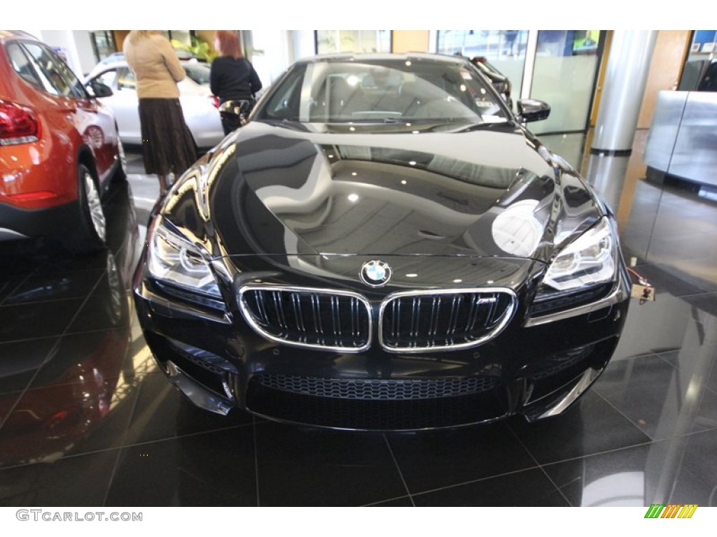 2013 M6 Coupe - Black Sapphire Metallic / Black photo #6