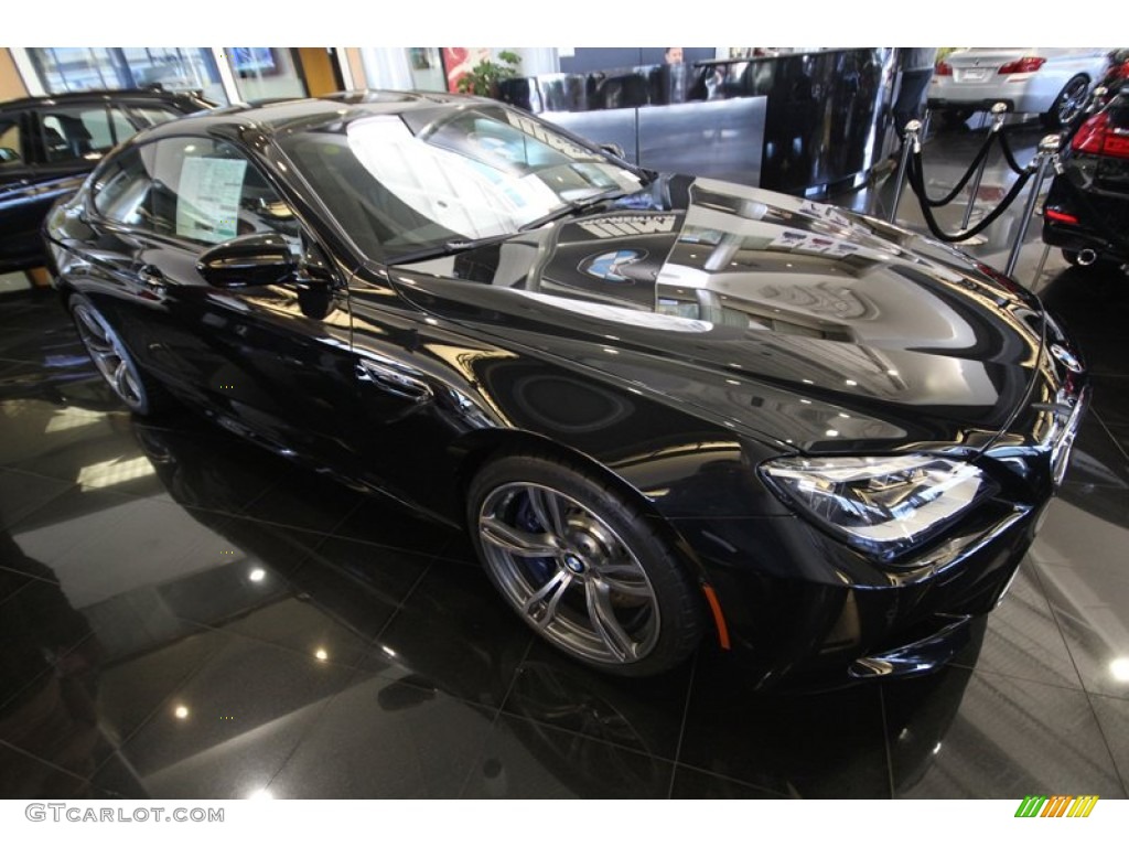 2013 M6 Coupe - Black Sapphire Metallic / Black photo #7