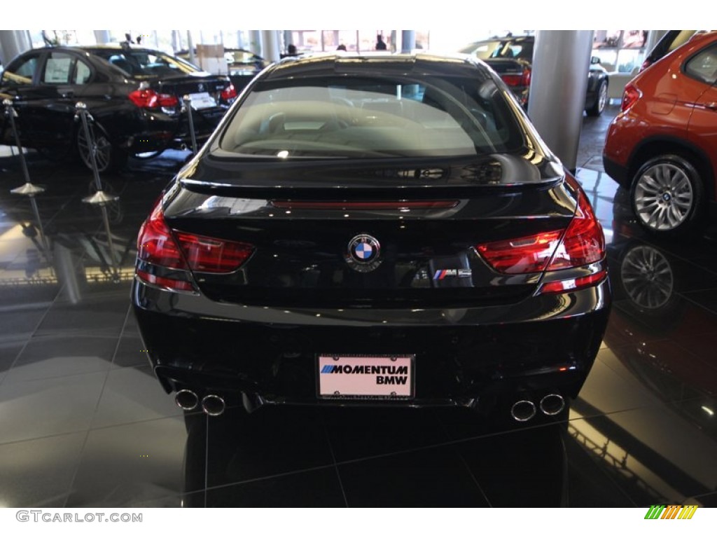 2013 M6 Coupe - Black Sapphire Metallic / Black photo #10