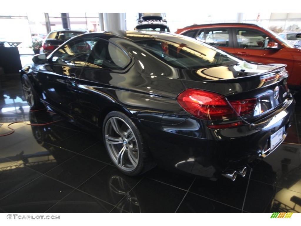 2013 M6 Coupe - Black Sapphire Metallic / Black photo #11