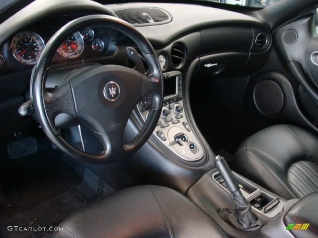 Nero Interior 2003 Maserati Coupe Cambiocorsa Photo #76650516