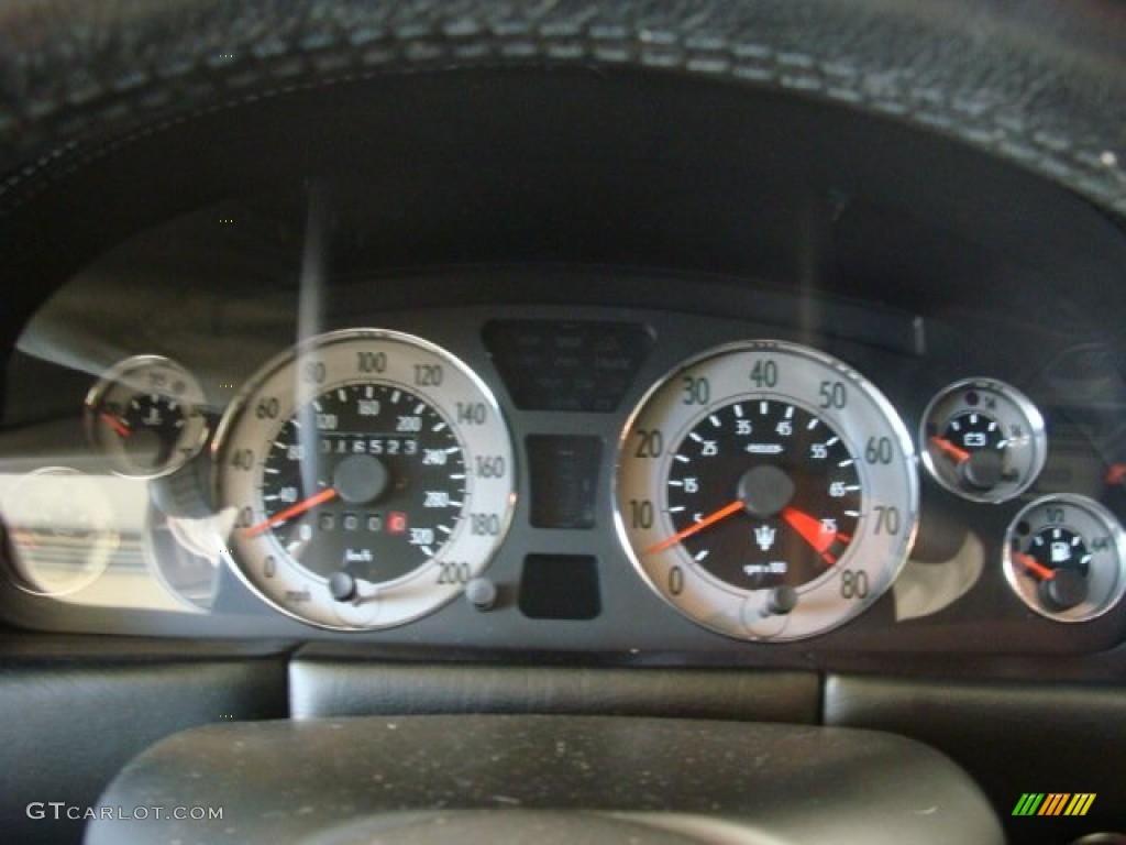 2003 Maserati Coupe Cambiocorsa Gauges Photo #76650666